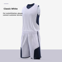 Men’s Basketball Team Set Breathable Training Uniform